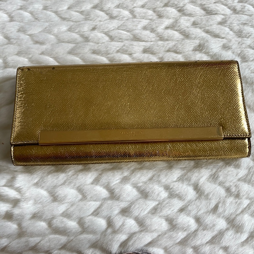 Vintage Saint Laurent clutch medium size